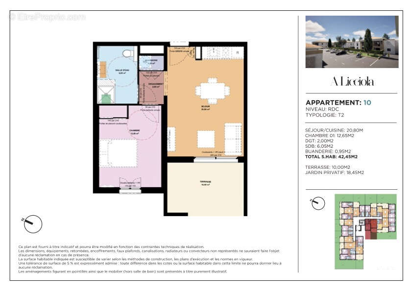 Appartement à SORBO-OCAGNANO