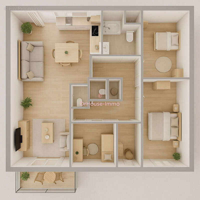 Appartement à FLEURBAIX