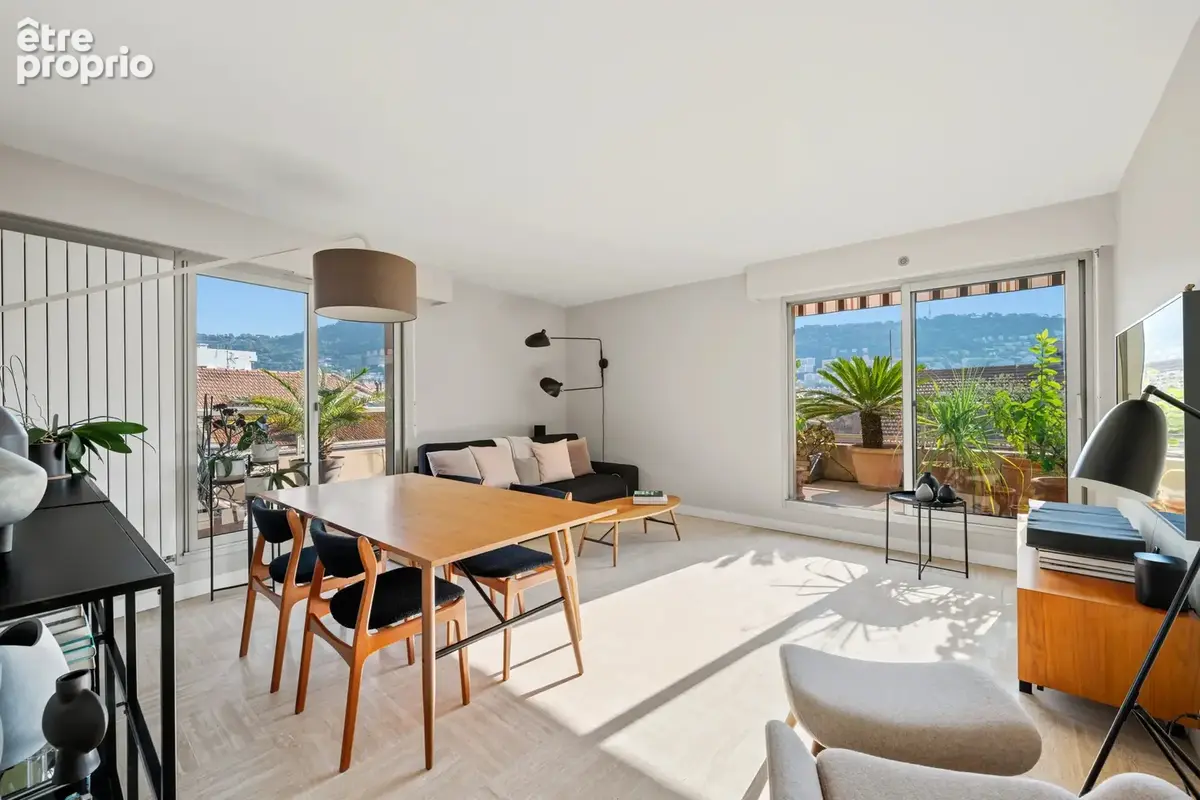 Nice Le Port - 3 Pièces avant dernier étage - Terrasse 60m² - photo 4
