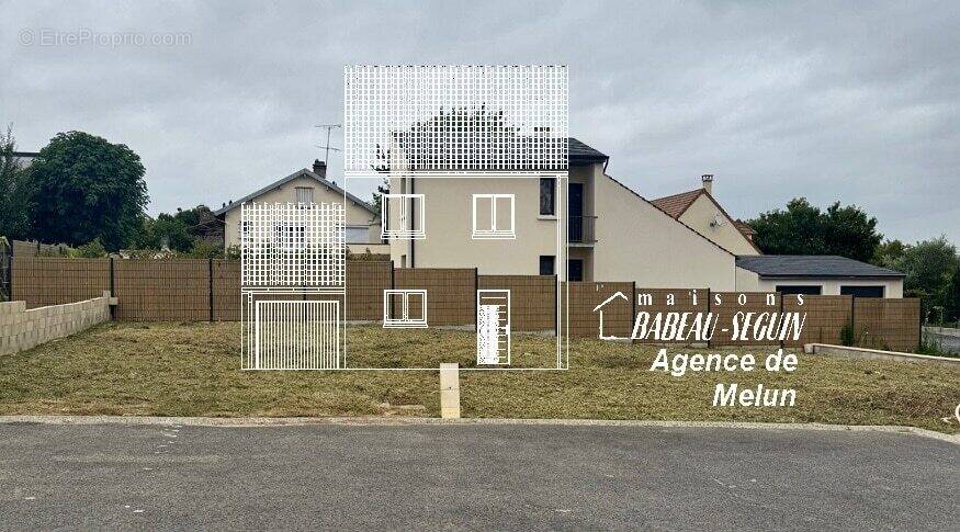 Terrain à VERT-LE-PETIT