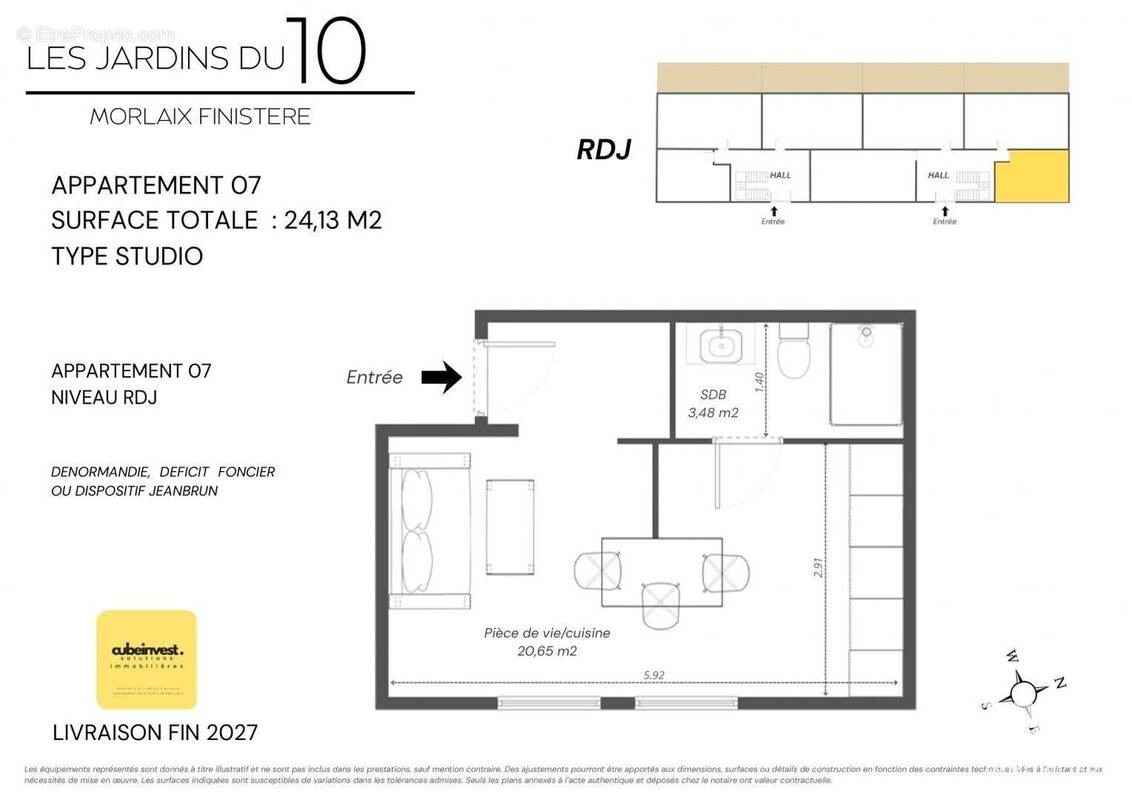 Photo 1 - Appartement à MORLAIX