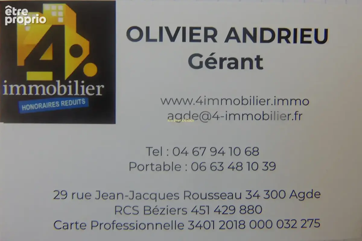 A vendre agde maison  4 pièces + combles 32m² - photo 15