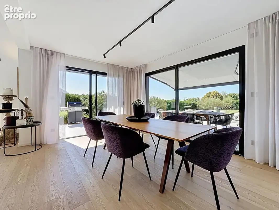 Argonay - villa contemporaine avec piscine chauffée et vue panoramique sur les montagnes - photo 5