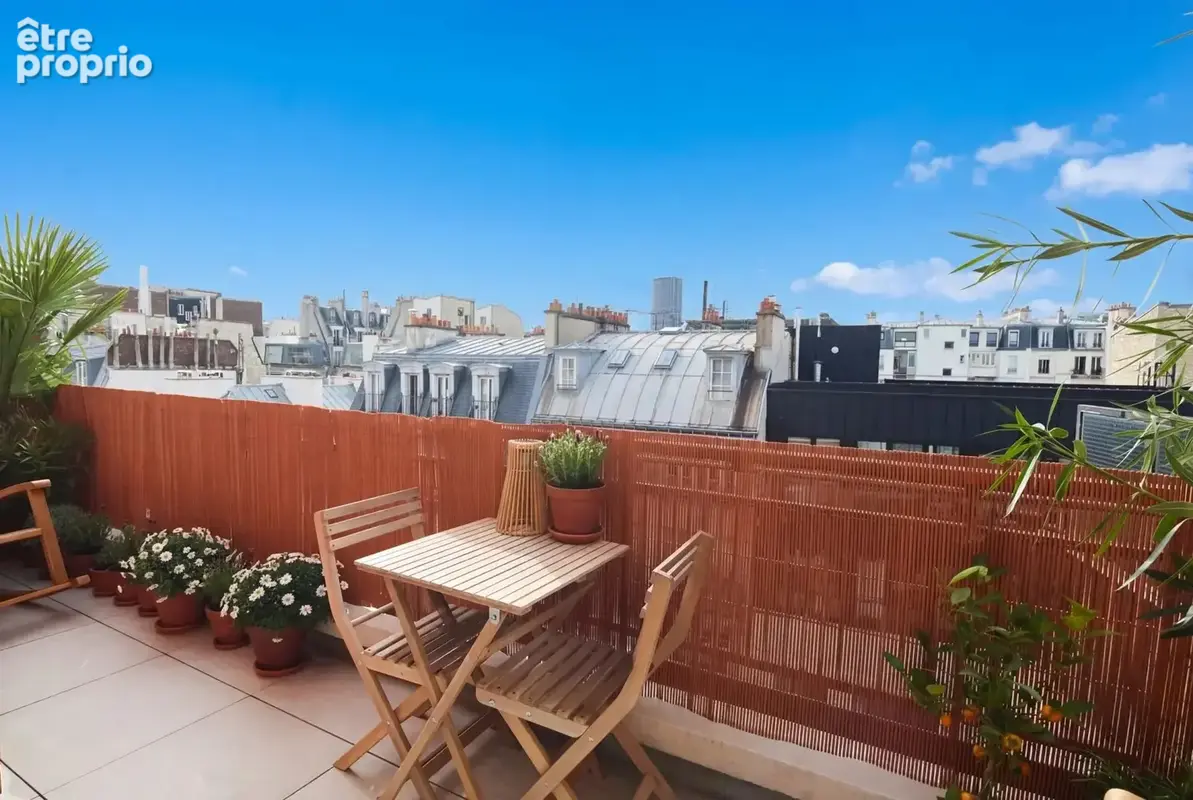Luxembourg/Val-de-Grâce : un studio baigné de soleil ouvrant sur 2 terrasses - photo 4