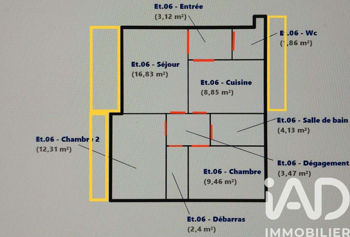 Photo 9 - Appartement à MULHOUSE