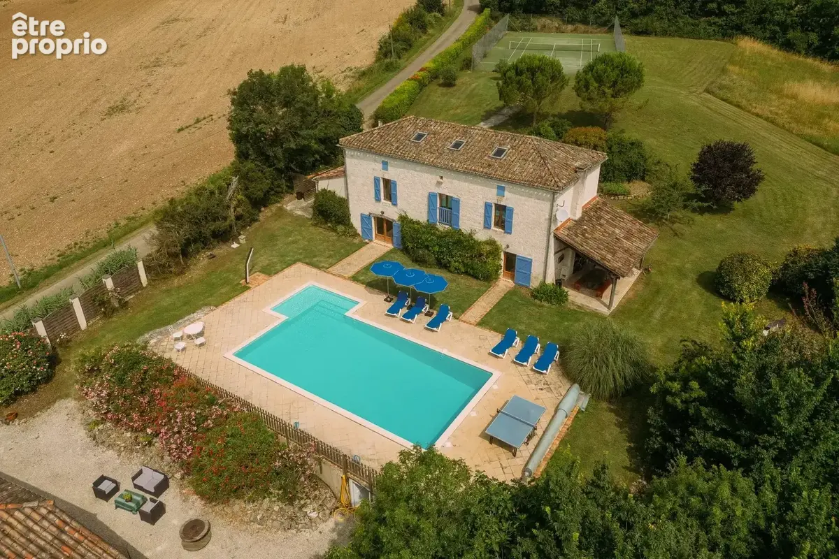 Jolie maison en pierre, maison d'amis, piscine et tennis - photo 2