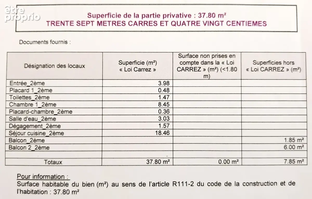 Appartement T2 rénové - photo 9