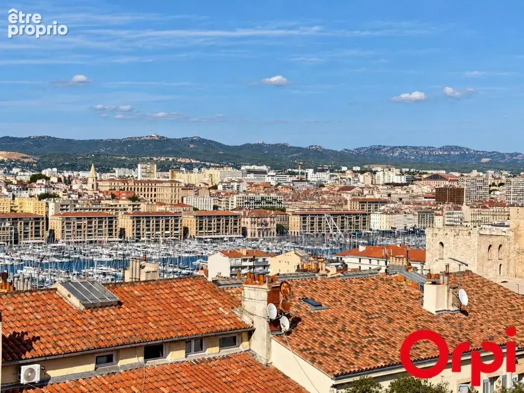 Appartement t3/4 marseille 13007 – dernier étage – vue mer panoramique – terrasse et balcons - photo 3