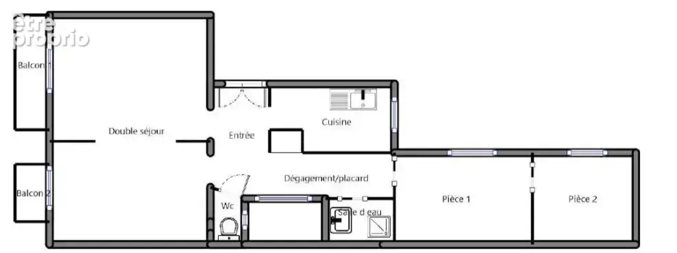 Levallois mairie-magnifique appartement - photo 18