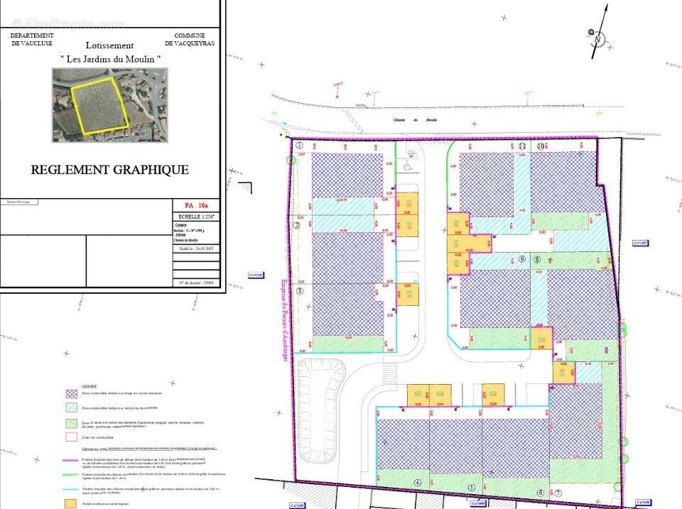 Terrain à VACQUEYRAS