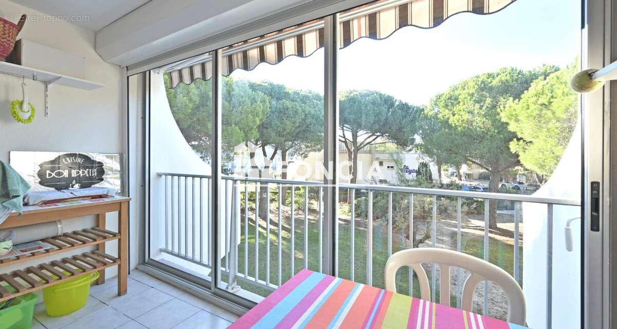 PORT CAMARGUE Plage Sud studio double cabine 27 m²   avec loggia de 7 m2 env parking privé - photo 7