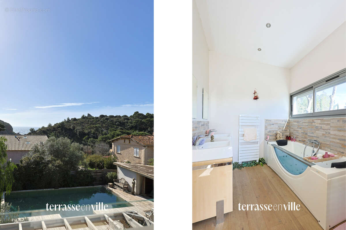 La ciotat - figuerolles - maison familiale - t6 - 204 m2 + t2 40 m2 - piscine - parcelle 1041m2 - vue mer - 1 - photo 16