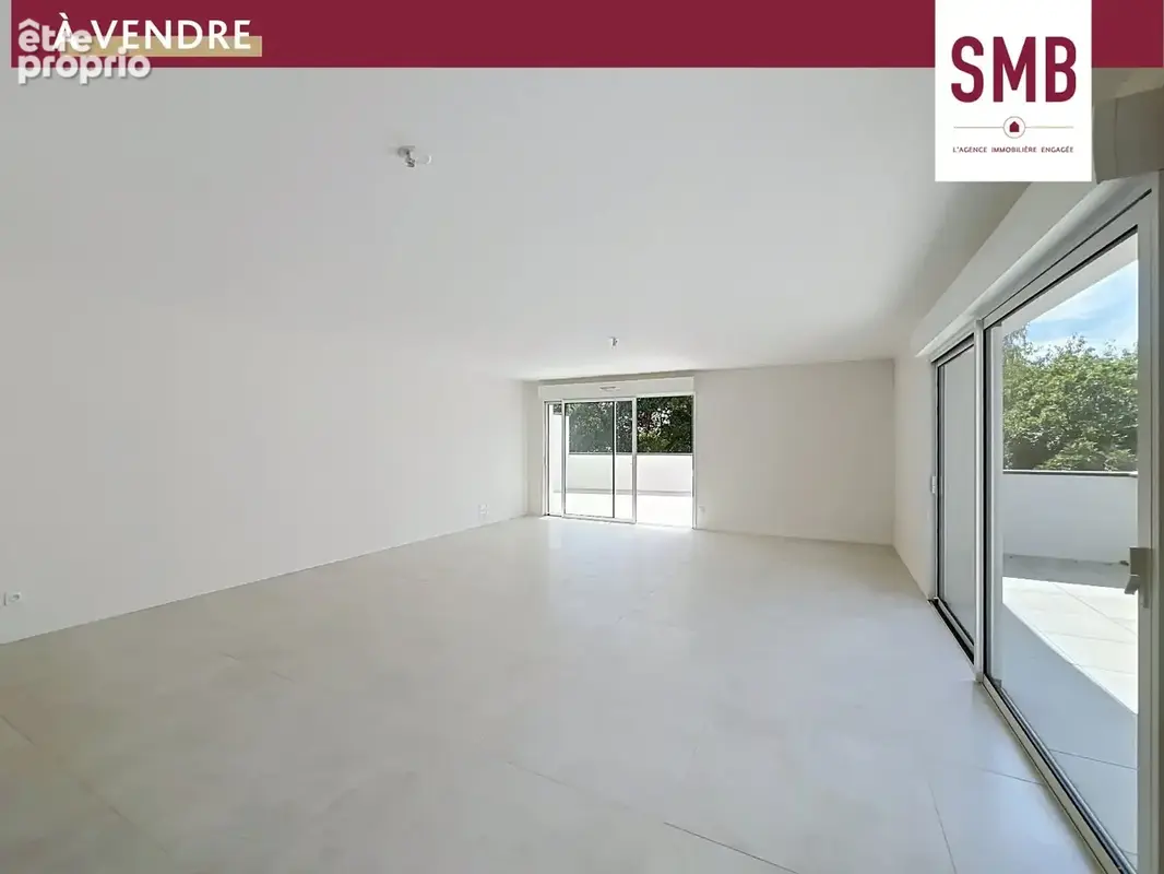 Pau : Appartement T5 avec 2 grandes terrasses, 1 jardin privatif, 1 garage pour 2 véhicules en Sous-sol - photo 2