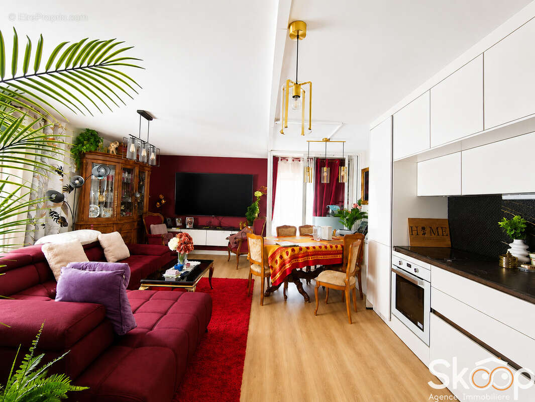 Vente appartement 4 pieces + garage montpellier 34070 - ovalie - photo 2