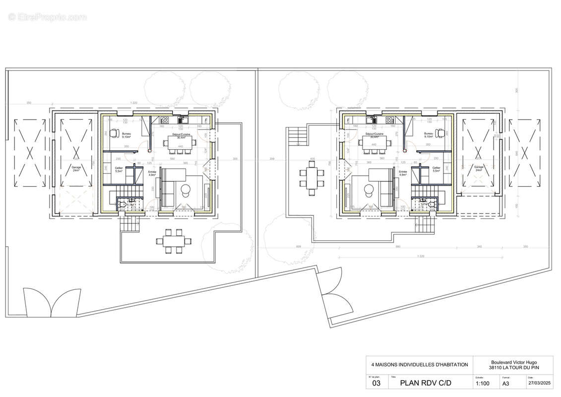 Maison à LA TOUR-DU-PIN