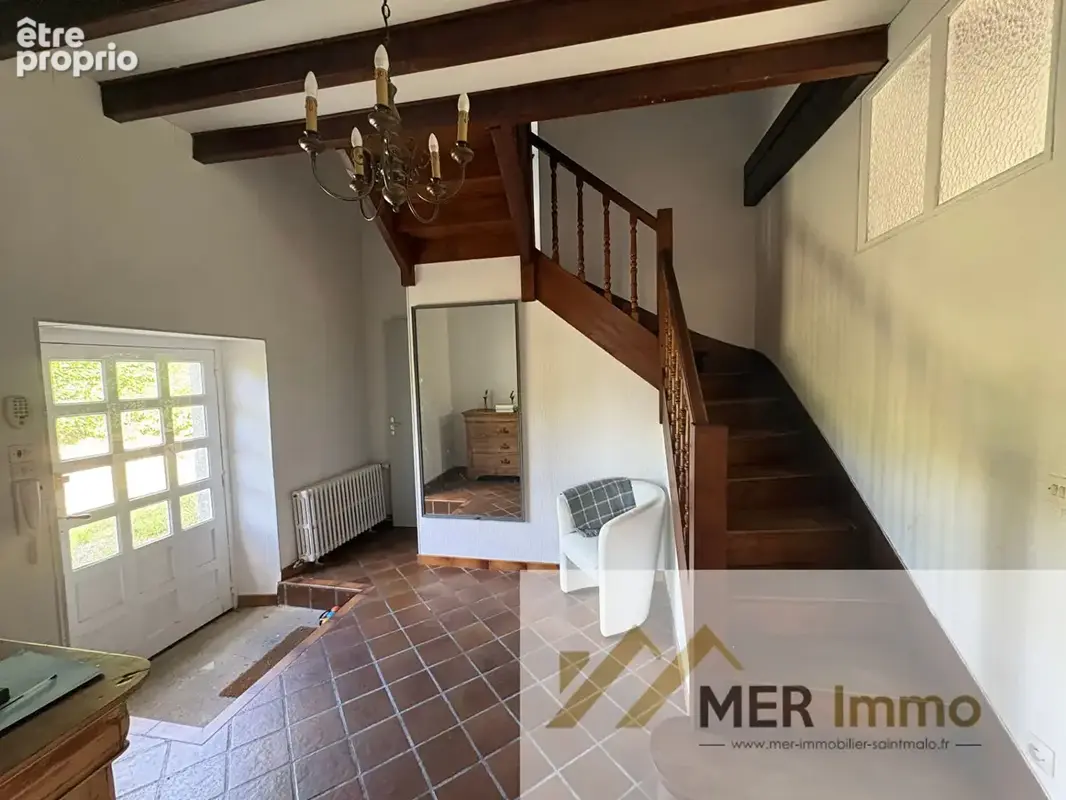 SAINT-MALO EXCLUSIVITÉ MER Immobilier A rénover belle propriété en pierres de 207m2 aux portes de Paramé - photo 4