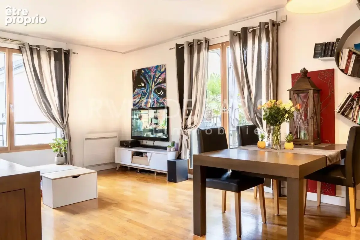 Courbevoie I Bécon - Appartement en parfait état de 62,50m2 avec terrasse de 20m2 - photo 4