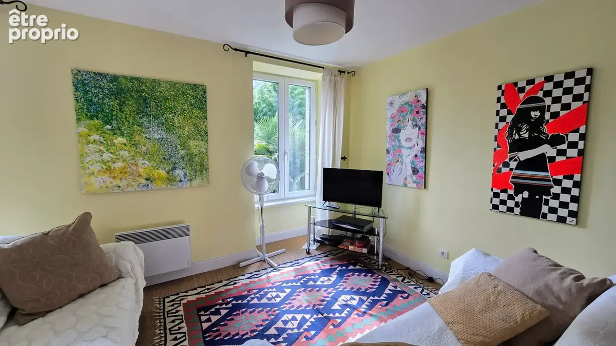 Appartement de type 3 - lumineux, expo SUD OUESTbelles vues nature, agréable, au sein d'une petite copropriété dans une demeure  - photo 6