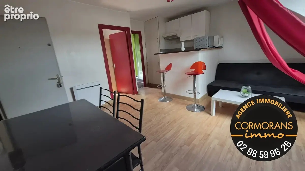 Appartement 1 pièce 20 m² à vendre à Quimper (29000) - photo 2