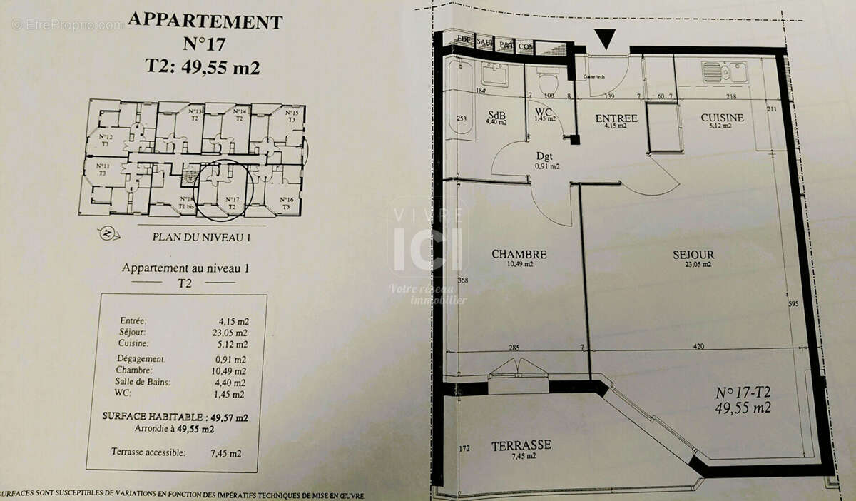 Appartement à SAINTE-LUCE-SUR-LOIRE