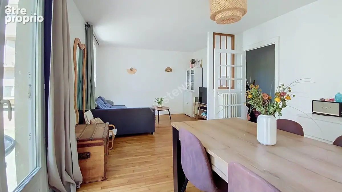NANTES - BEAUSEJOUR / Appartement 3 pièces 2 chambres avec cave et stationnement - photo 3