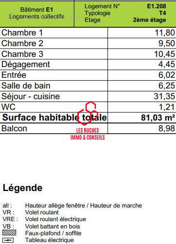 Appartement à MARLY-LA-VILLE