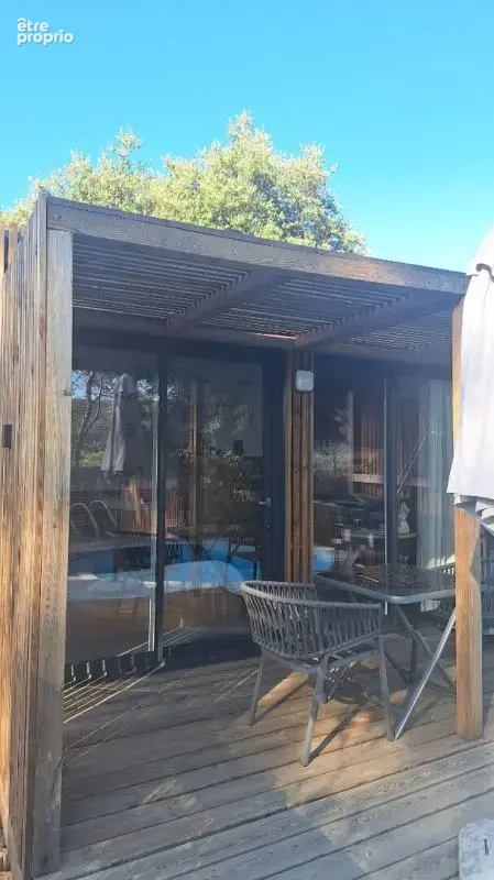 Le Thoronet 1 pièce(s) 20 m2 maisonnette style Tiny House sur un terrain de 335m² avec piscine de 10m3 - photo 4