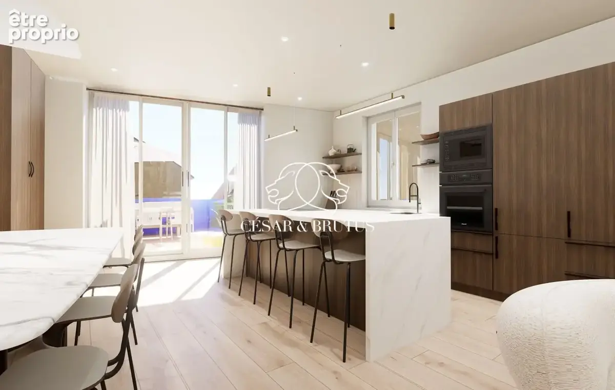 Cuisine - Projection architecte home stage virtuel