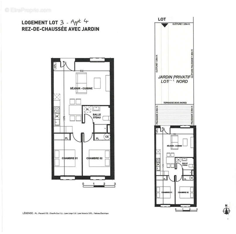 Montalivet  appartement 55,70 m² - photo 7