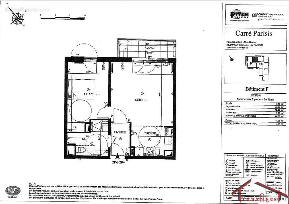 Appartement à CORMEILLES-EN-PARISIS