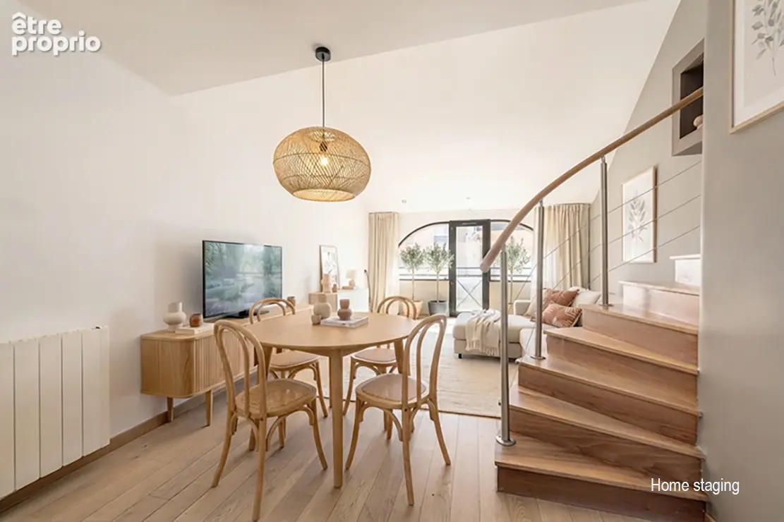 Bois-colombes bourguignons - duplex -  exclusivité - 395 000  fai - photo 8