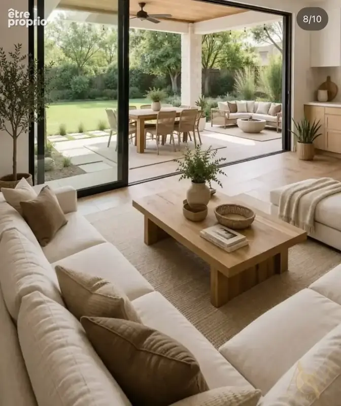 Villa 4 pièces jardin privatif 1 - Maison à VALBONNE