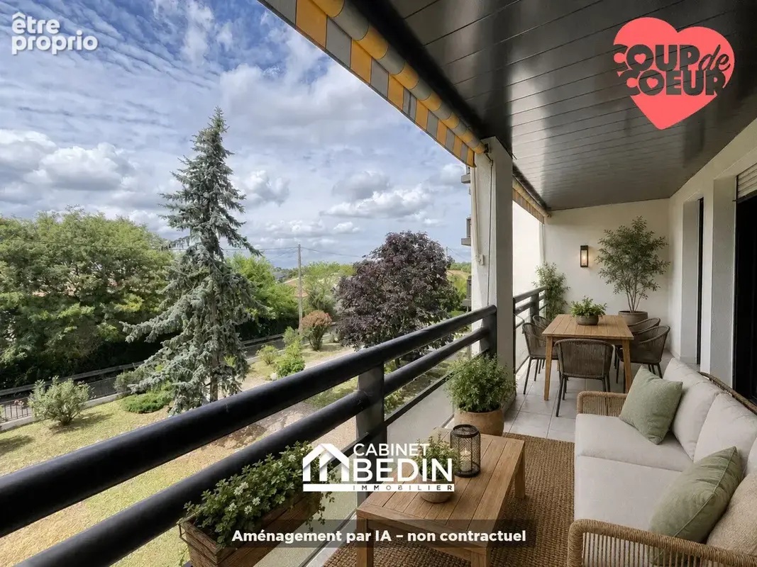 Appartement 4 pièces 82 m² à vendre à Bordeaux (33200) - photo 2