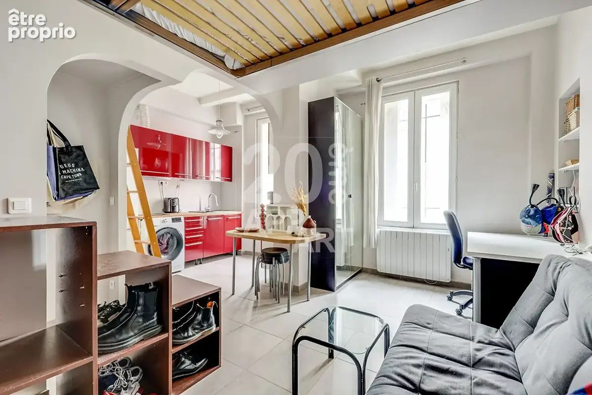Menilmontant-  studio 25 m2 - photo 6