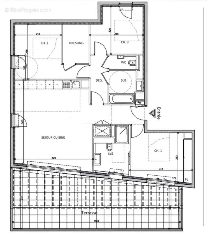Appartement à CAP-D'AIL