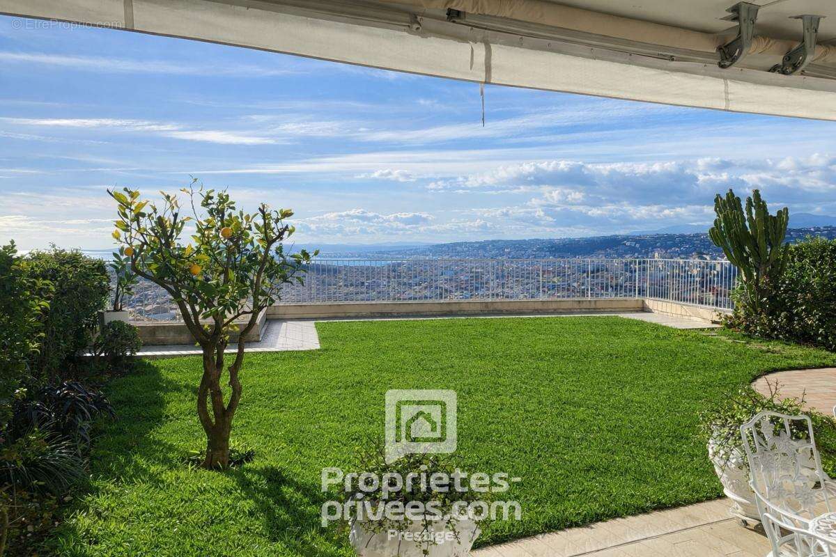 NICE MONT BORON Vue mer exceptionnelle, Appartement 3 pièces avec jardin - photo 5