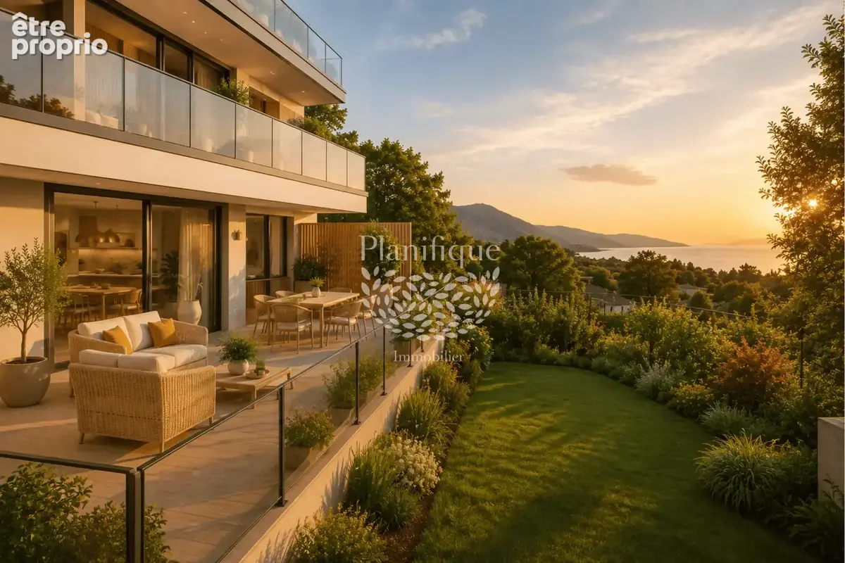 Thonon-les-Bains — T3 avec grande terrasse, orientation sud-ouest - photo 8