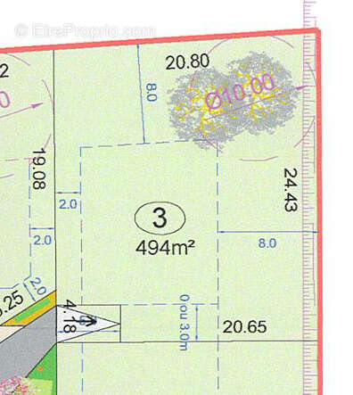 Terrain à SAINT-MEDARD-EN-JALLES