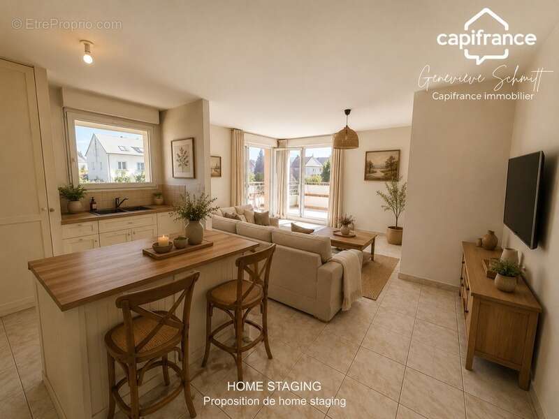 Appartement à vendre 3 pièces  Quartier des Maraichers COLMAR (68) PERLE RARE - photo 3