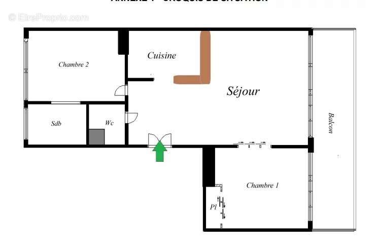 Appartement à PARIS-14E