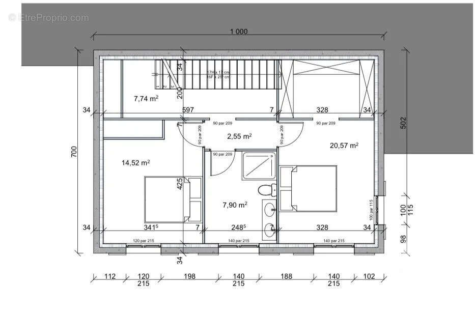 Terrain 890 m² à Oletta  - photo 4