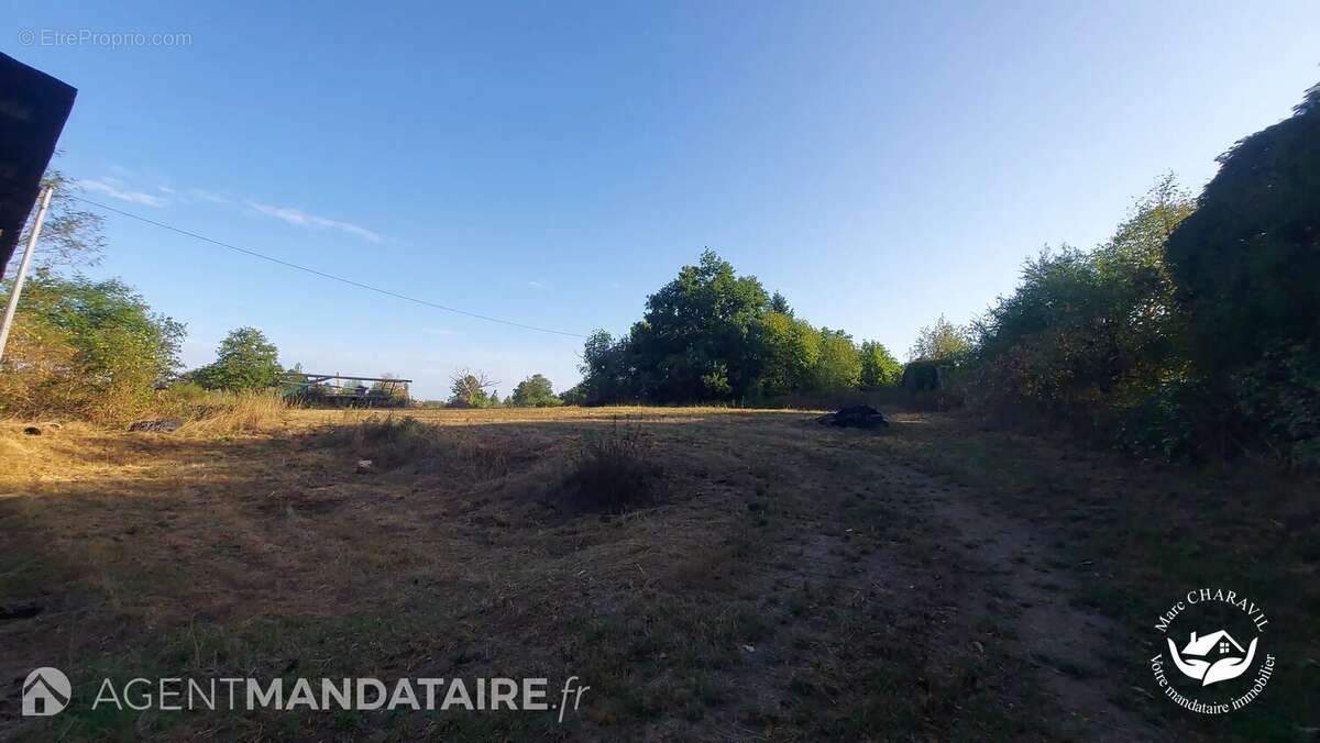 Terrain constructible 1 292 m² + grange 140 m² – Orléat - photo 2