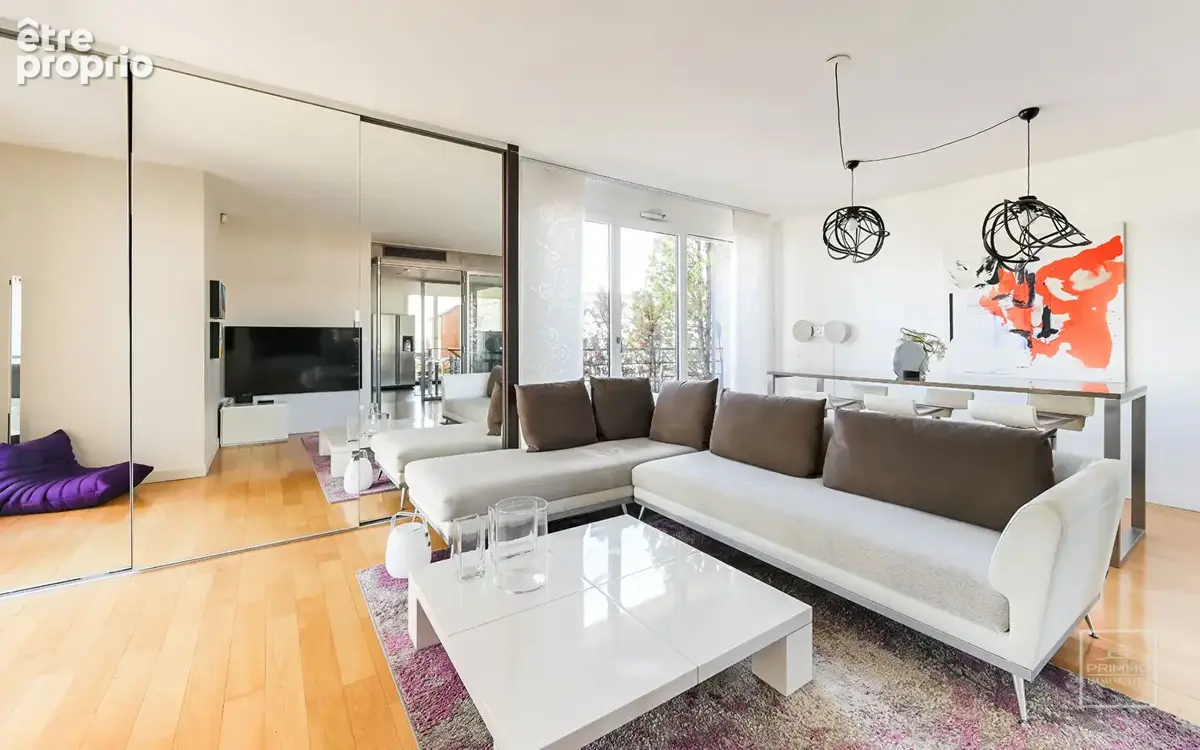 Lyon 6, duplex, dernier etage, climatisé, 116m² , terrasse 96m² - photo 3