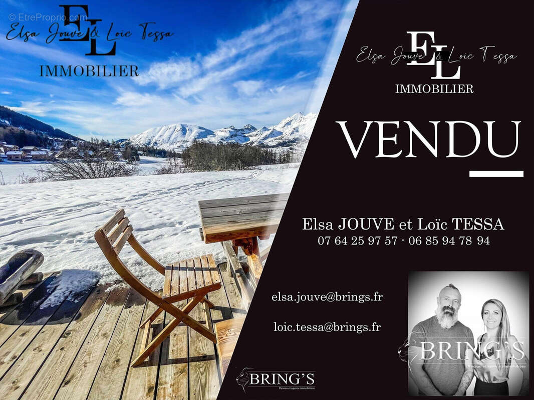 Appartement à LA CLUSE