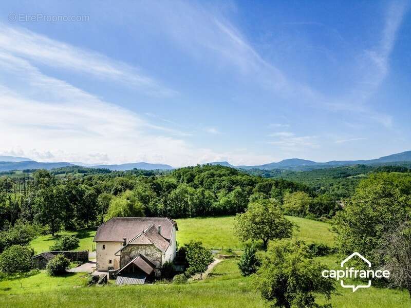 GRANDE MAISON FAMILIALE  10 pièces 256 m² habitables sur 2 niveaux avec GITE terrain 14500 m² - photo 2