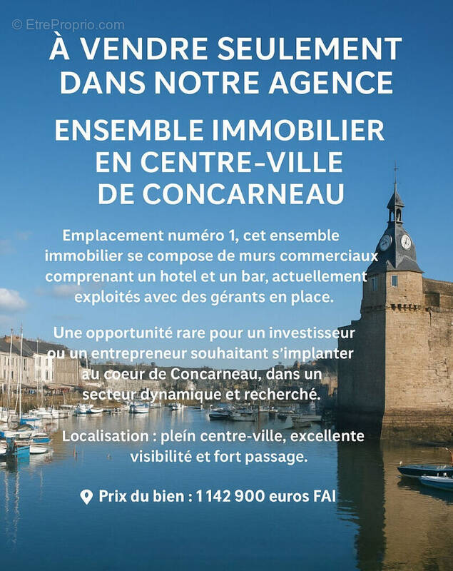 Commerce à CONCARNEAU