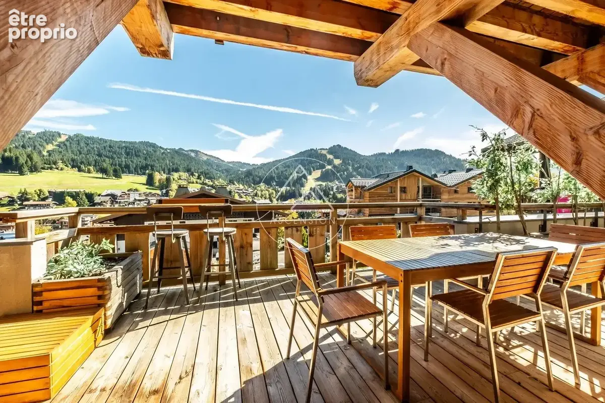 Magnifique appartement lumineux de deux chambres avec grande terrasse et une vue panoramique sur Les Gets - photo 19