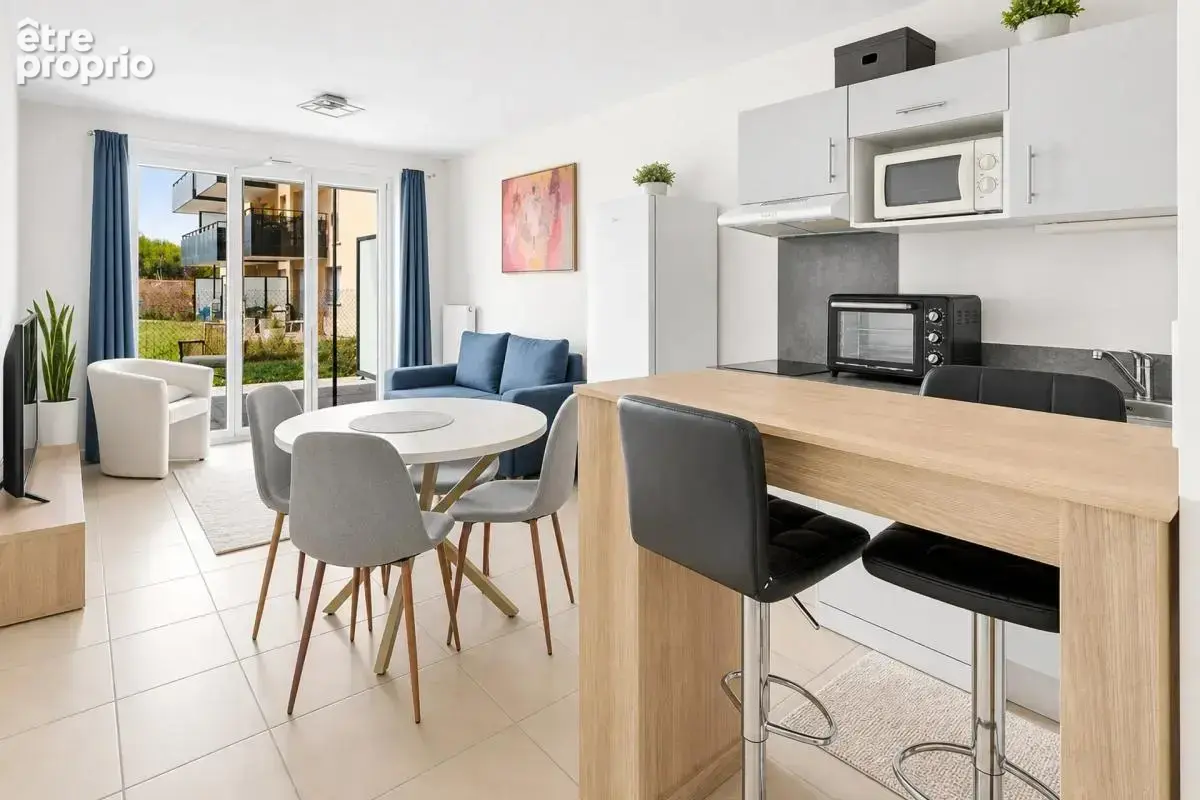Appartement T2 de 39 m² avec jardin et 2 places de stationnement - photo 6