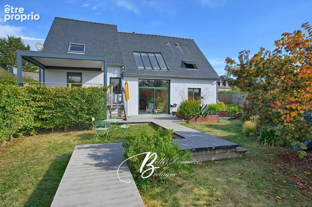 A vendre Maison contemporaine à ossature bois, lumineuse, avec vaste pièce de vie Pleudaniel Côtes d'Armor - photo 4