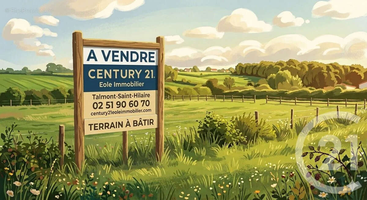Terrain à TALMONT-SAINT-HILAIRE
